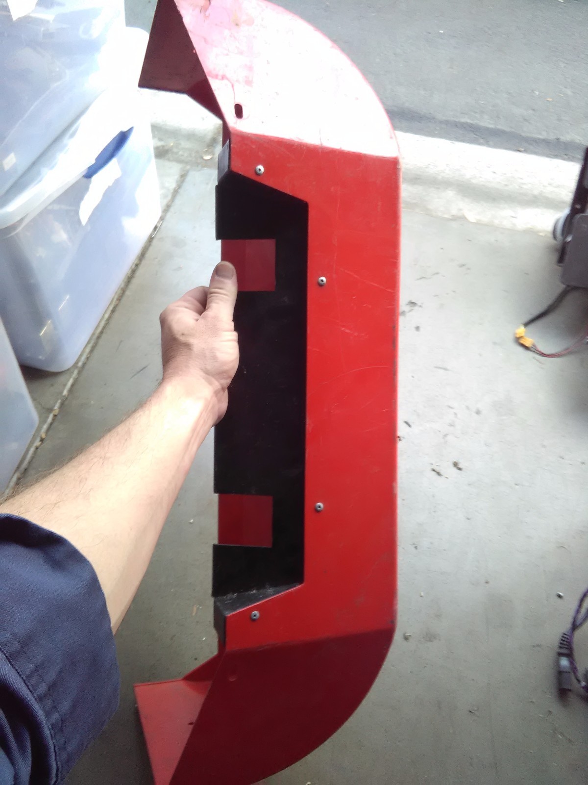 sega super gt deluxe arcade plastic part #82