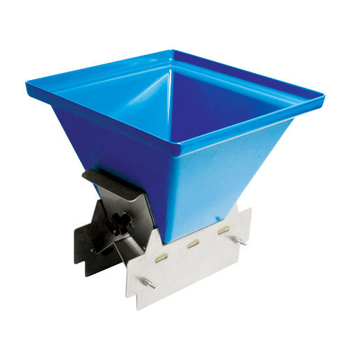 No-Coat "Double Barrel" Drywall Corner Bead Hopper w/Inside & Outside Gates