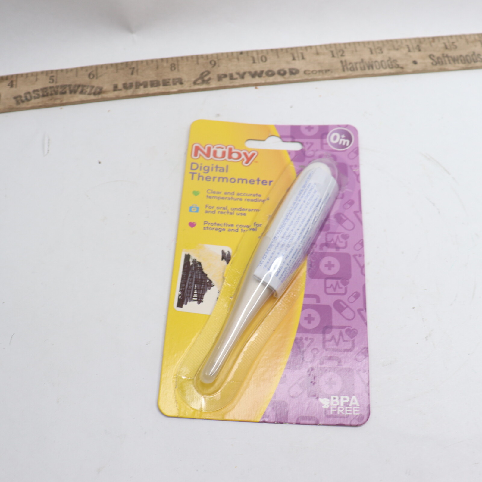 Nuby Digital Thermometer with Hygienic Cover 731