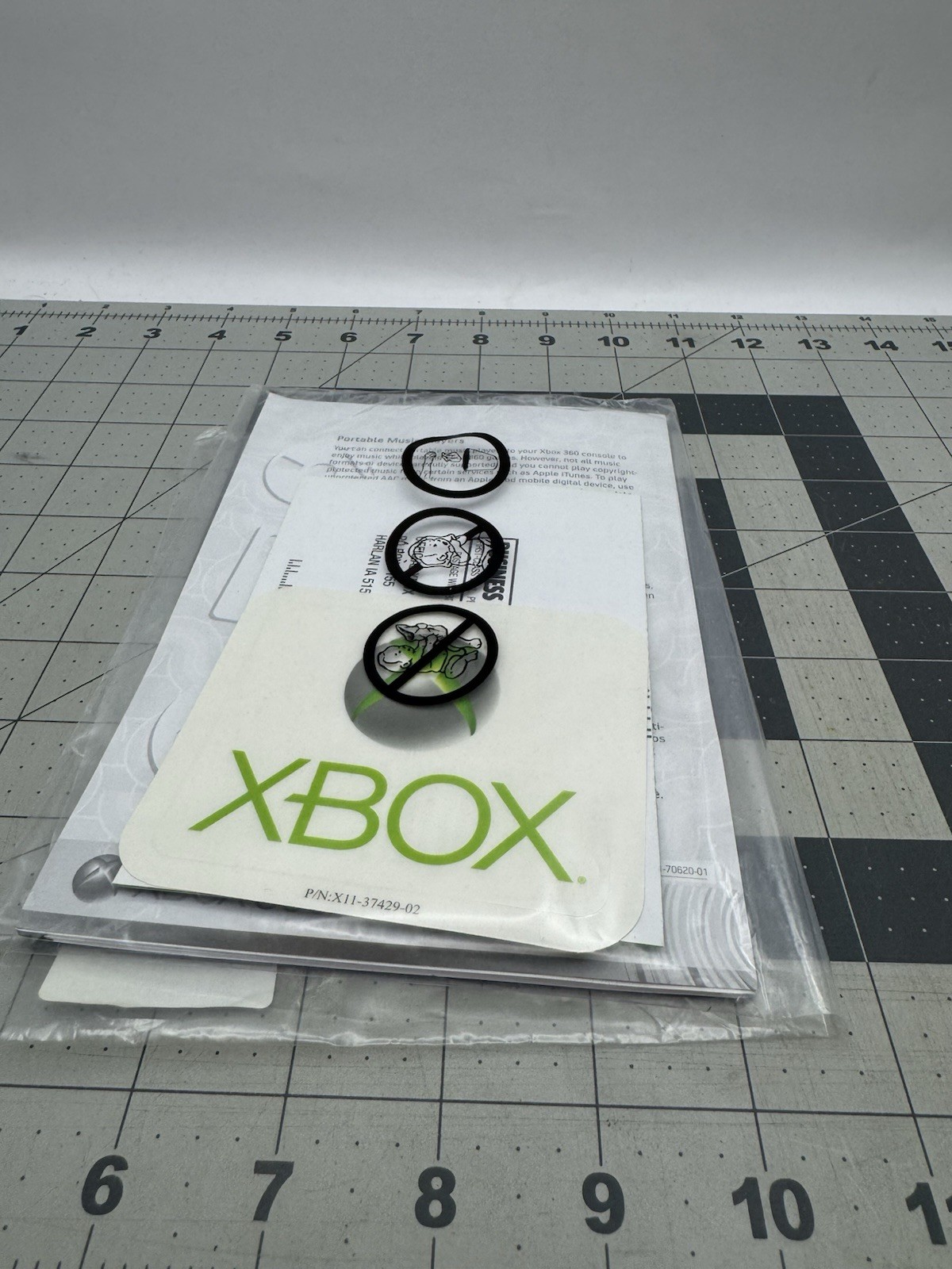 Xbox 360 OEM  Sealed Instruction / Sticker