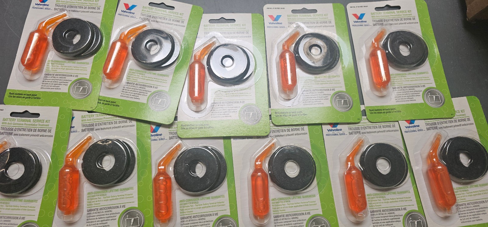 LOT of 47 total Valvoine Battery Terminal Service Kit's