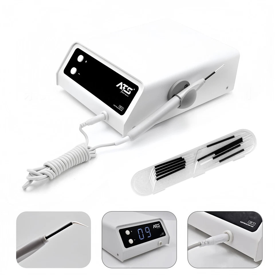 Electro Electrosurgery Unit Machine High Frequency Electric 9pcs Tips Dental US