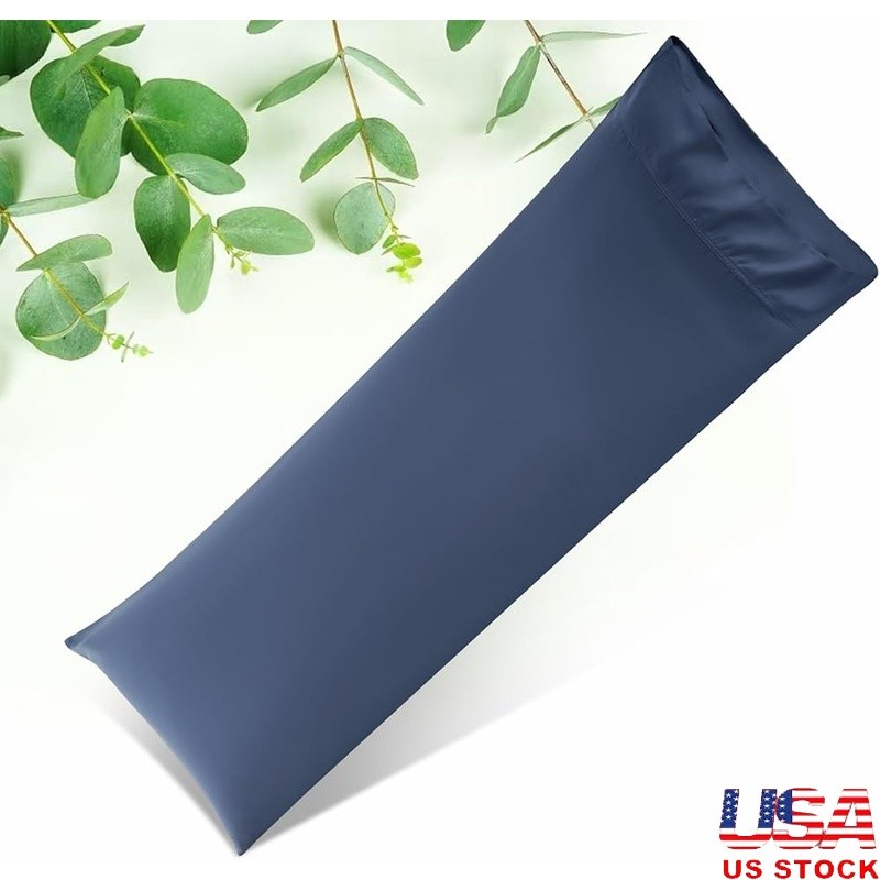 Tencel Lyocell Pillowcase Soft Breathable Moisture-Wicking Cool Touch Gift New