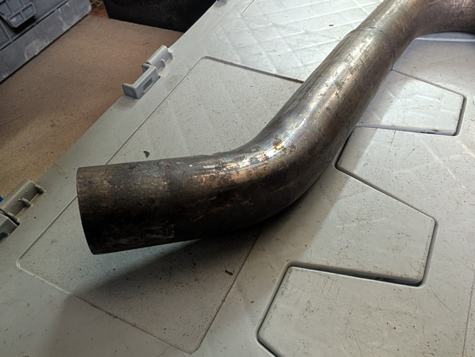 Yamaha Wr450f 2002 Exhaust Header Downpipe Header Pipe #W