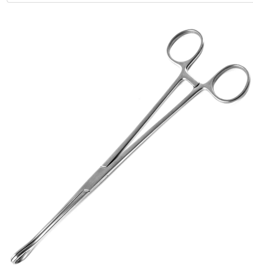 Sklar Sterile Sponge Forceps, Straight, 9.5" L  Stainless Steel, NEW!