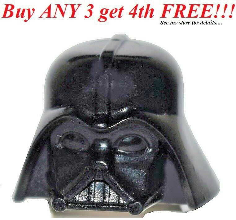 ☀️NEW Lego Minifig Hat Black Darth Vader Starwars Star wars Helmet Head Piece