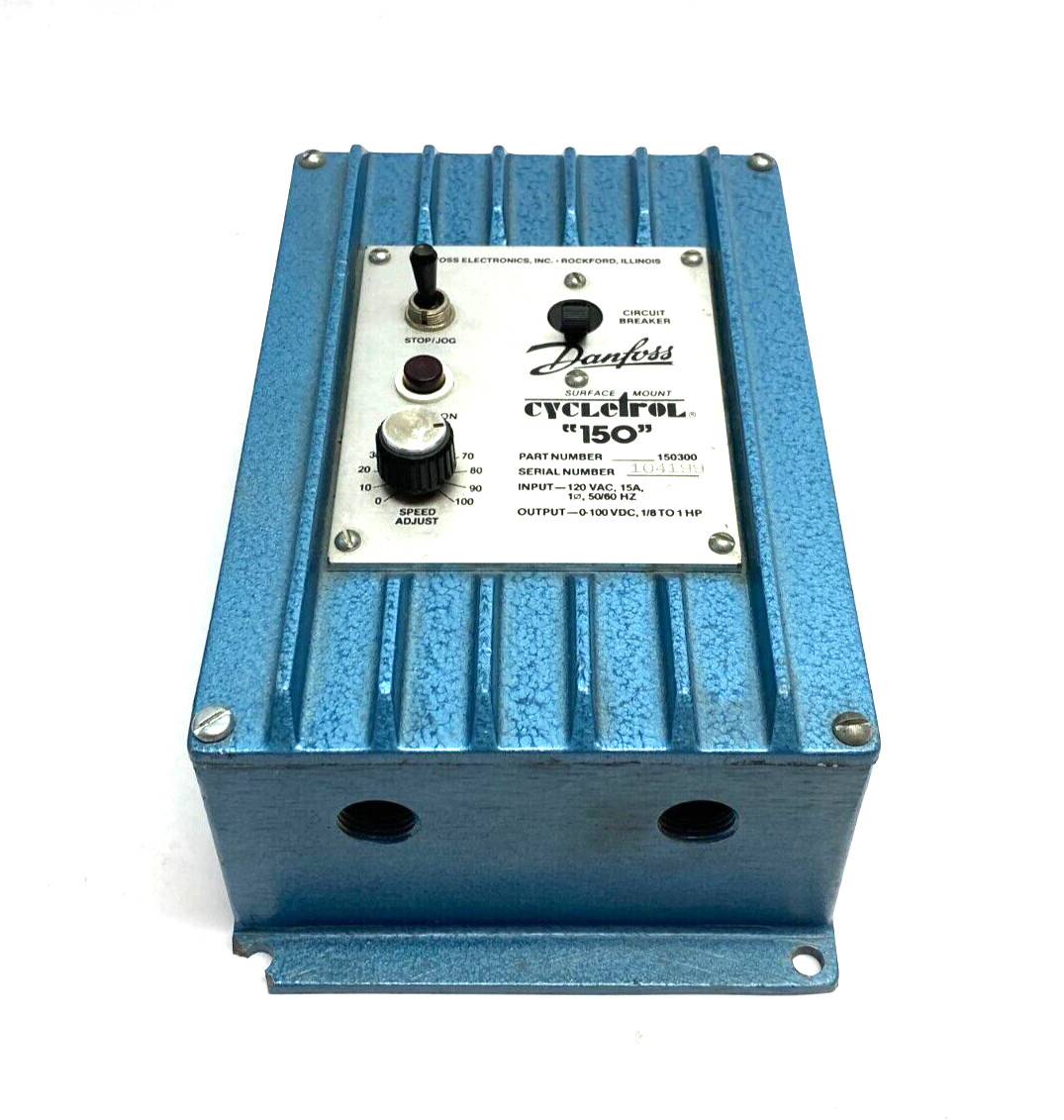Danfoss 150300 Cycletrol "150" Surface Mount Motor Speed Controller BROKEN MOUNT