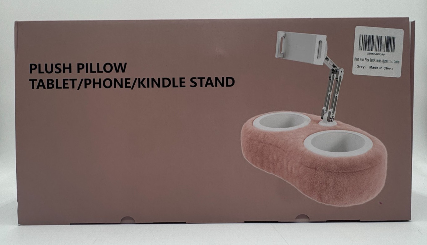 Plush Pillow Tablet, Phone, Kindle Stand - CHOOSE YOUR COLOR!
