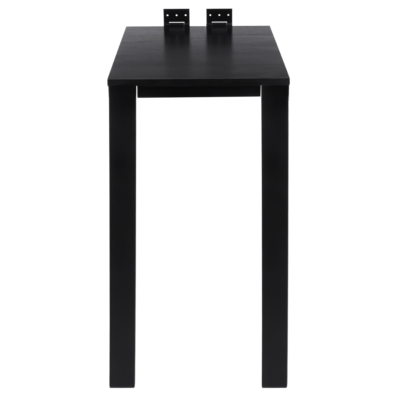 75*40cm Black Folding Dining Table Wall Mounted Folding Table For Home Offices