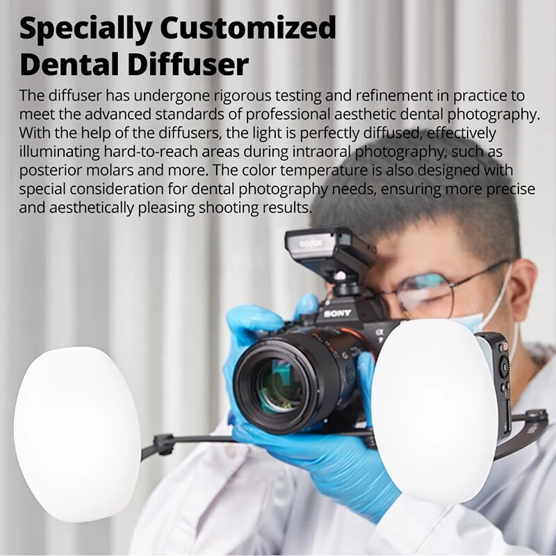 Godox MF12-DK1 Dental Flash System 2.4g Wireless TTL Sony Flash Light Speedlite