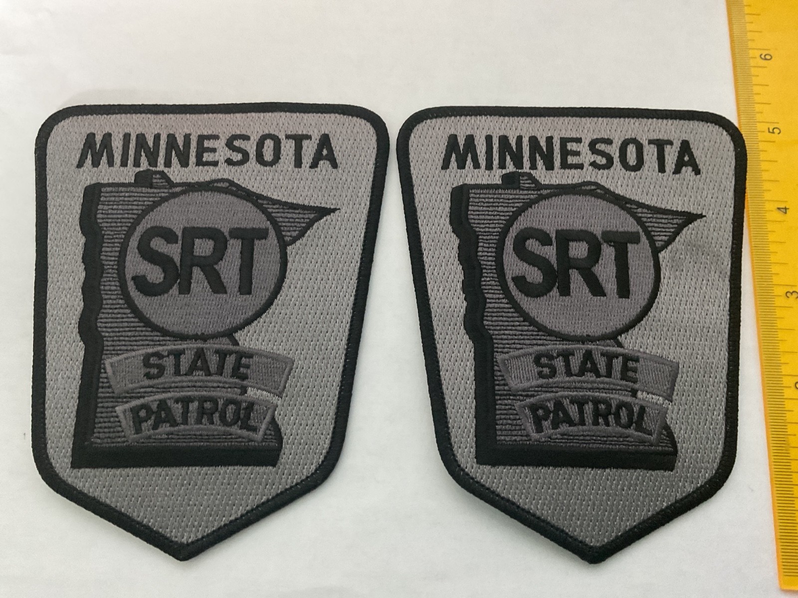 Minnesota State Patrol collectors  patch SRT Set Subdued Full Size New