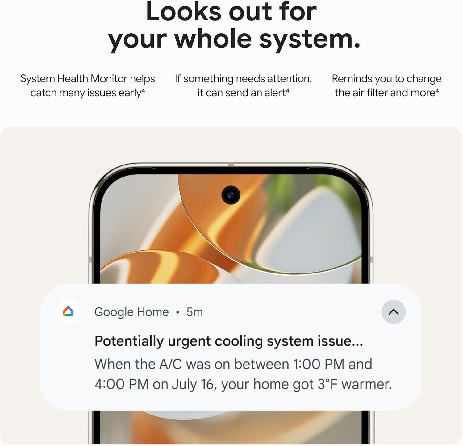 Google Nest Learning Thermostat 4th Gen+Temp Sensor 2nd Gen Silver Very Good