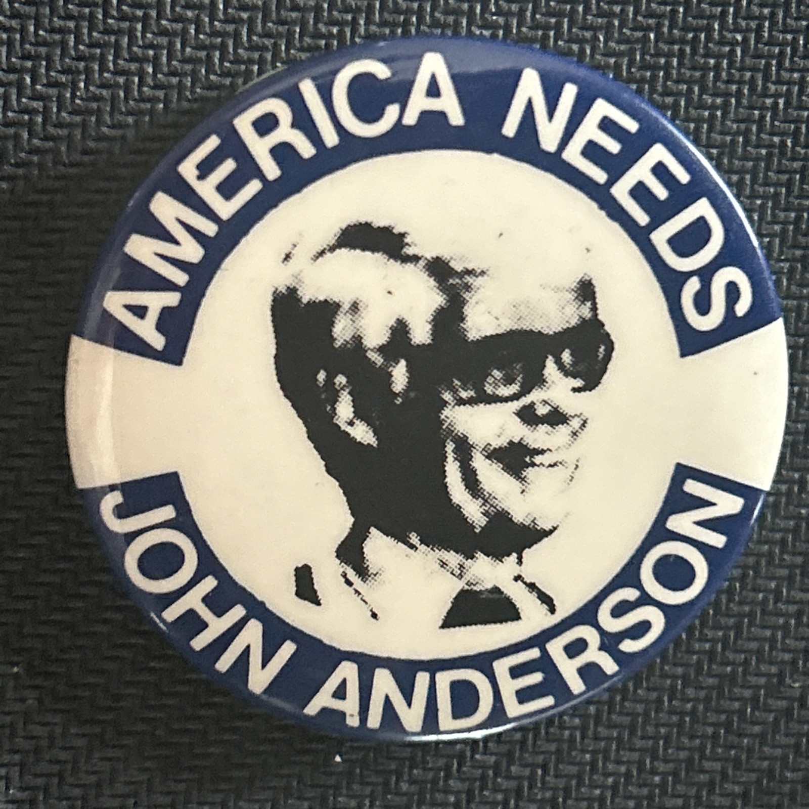 America Needs John Anderson 1 3/4” pinback button pin