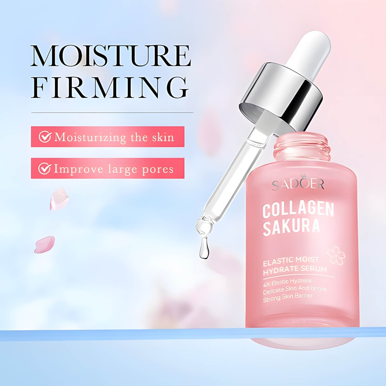 Korean Firming Facial Serum , Lifting and Reducing, Collagen Serum for Face