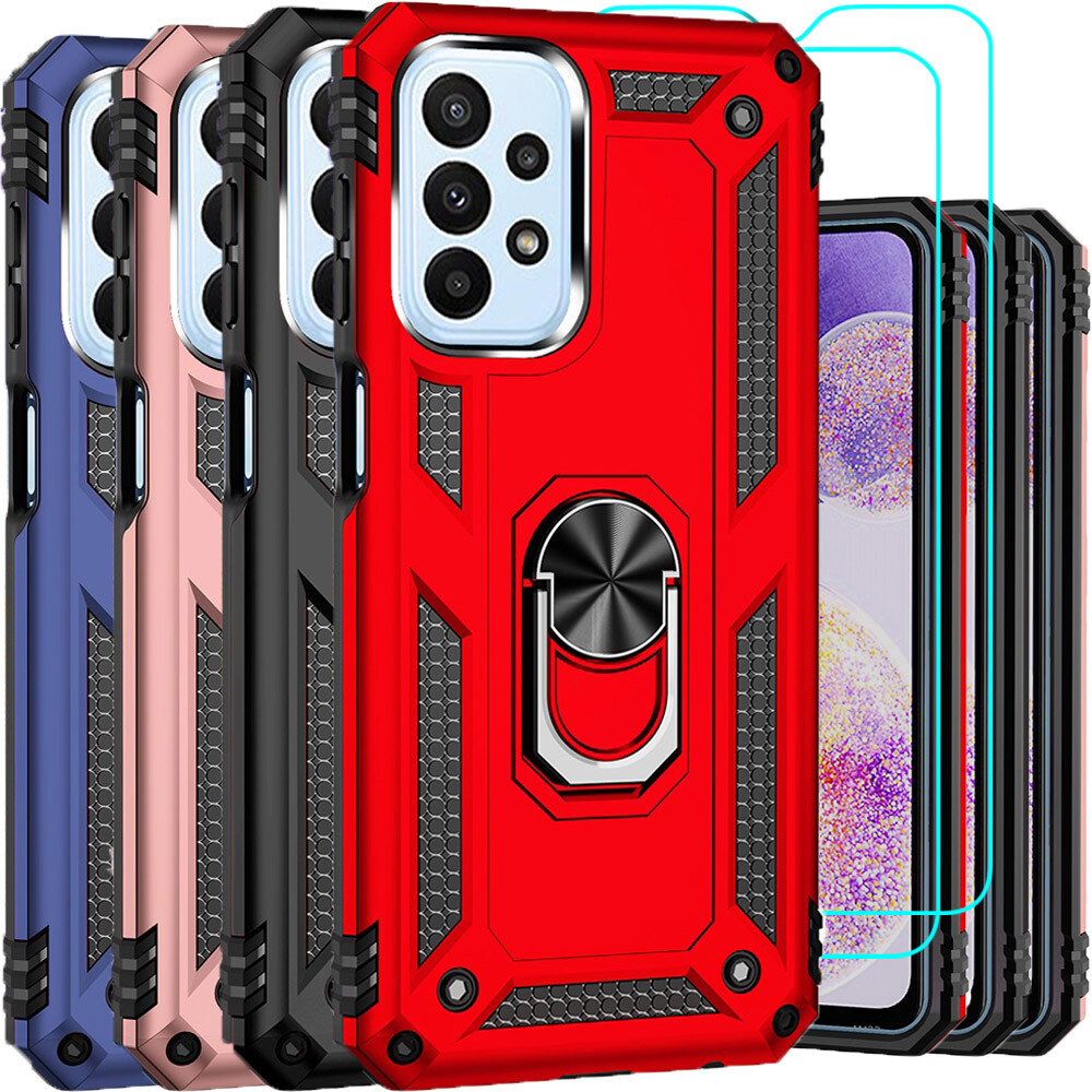 For Samsung Galaxy A23 5G Heavy Duty Shockproof Phone Case Screen Protector