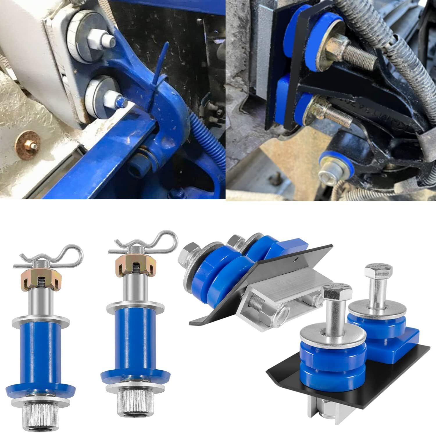 Engine Hood Hinge Pivot Bolt Kit for Peterbilt 378 379, Mounting Bolt Kit