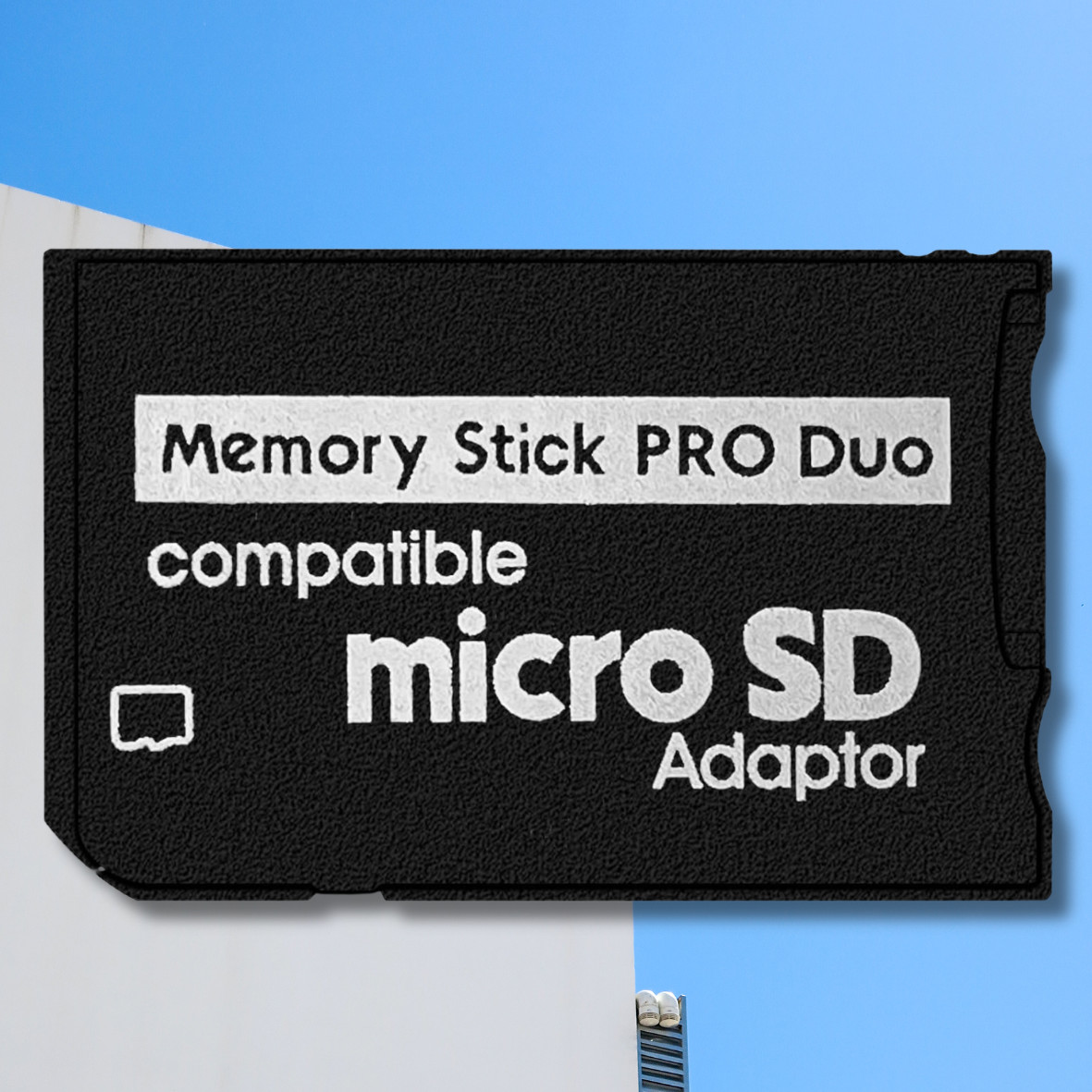 Memory Stick Pro Duo Adapter Micro SD SDHC TF Card Reader Converter Camera PSP