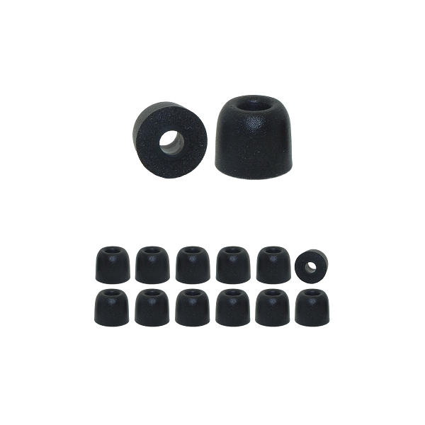 EP400 6 pair memory foam earbud tips Phaiser replacement ear tips earphone tips