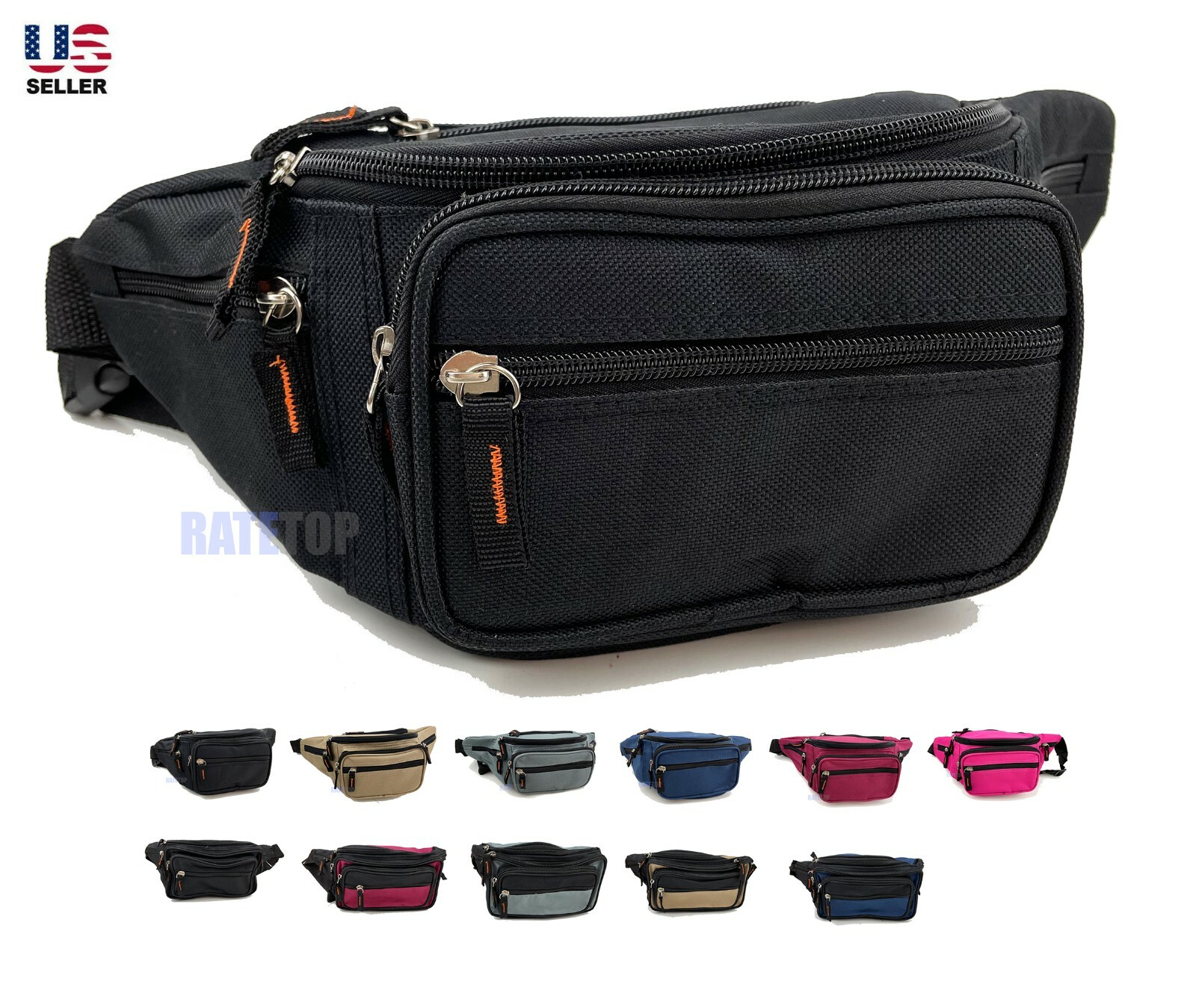 Fanny Pack Waist Bag Men Women Shoulder Hip Belt Bum Sport Travel Waterproof