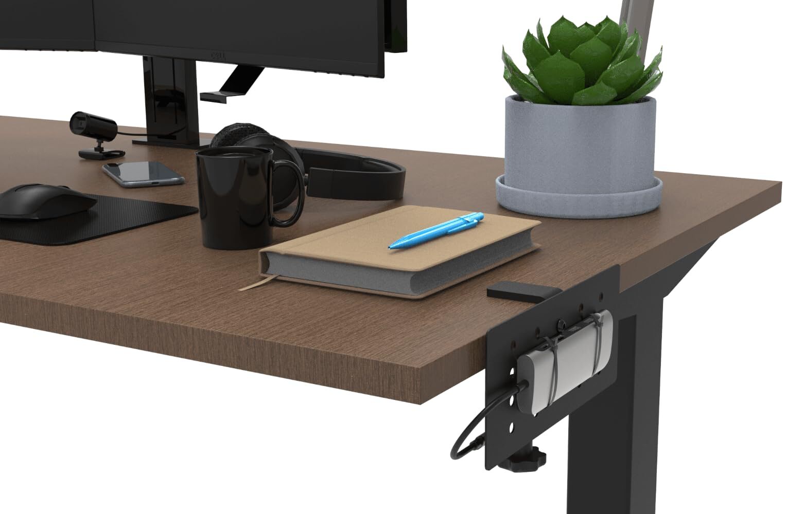 Dock Station Side-Mount Bracket -Compatible with Dell/Thunderbolt Dock/USB C ...
