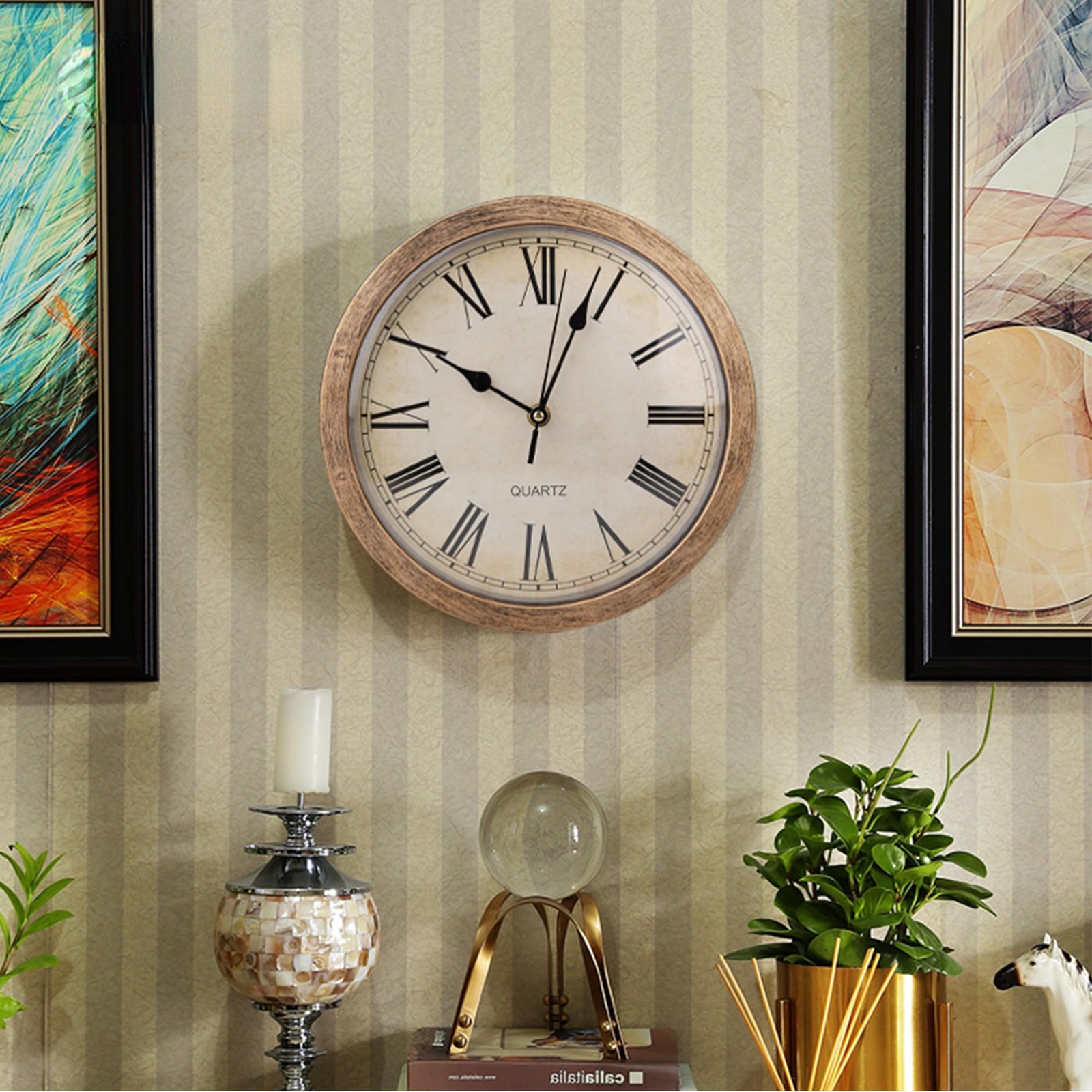 Hidden Safe,Wall Clock Diversion Safe,Secret Compartment,Secret Hidden Clock ...