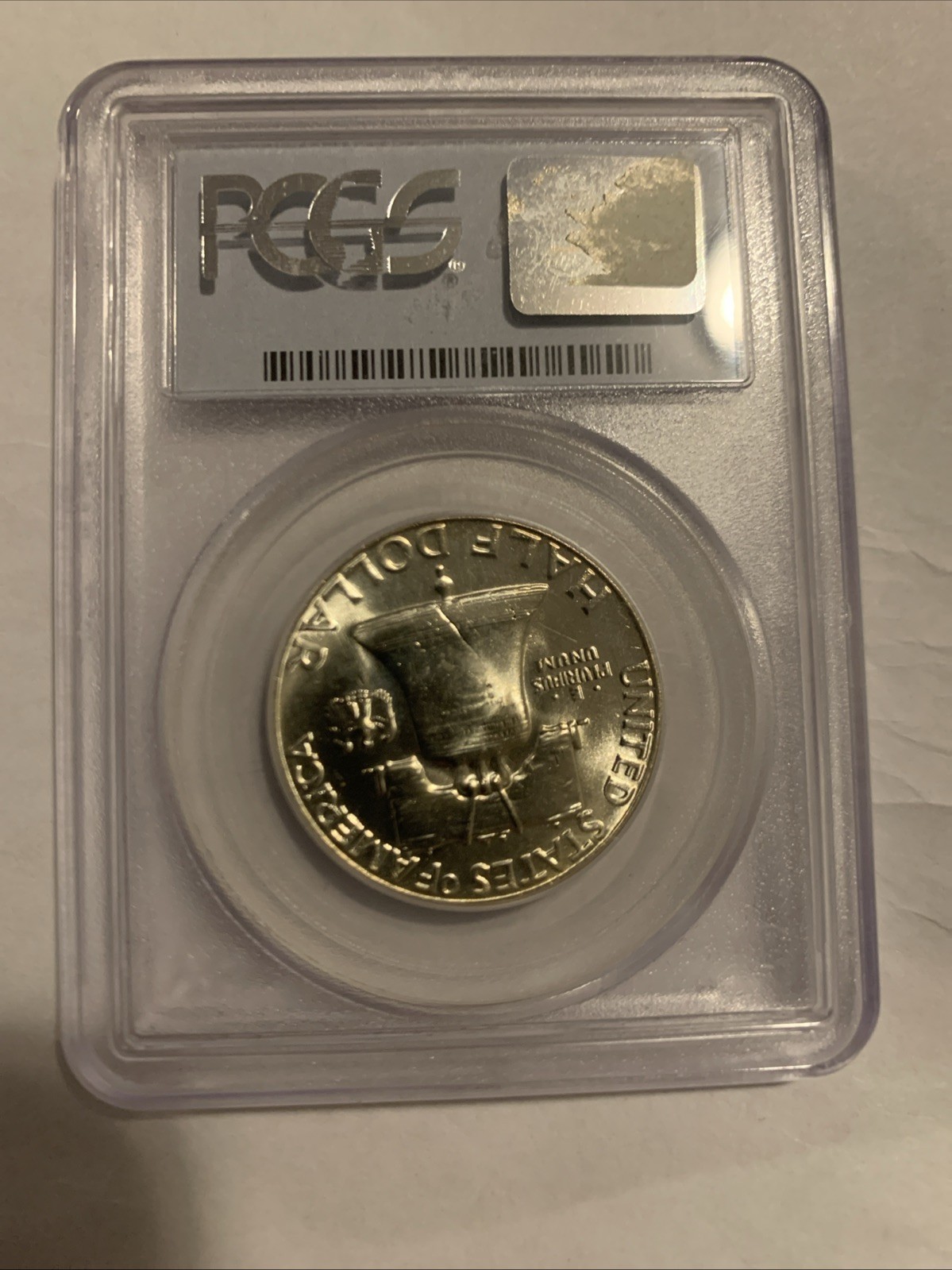 1960 Franklin Half Dollar (50C) (90% SILVER) PCGS MS64FBL