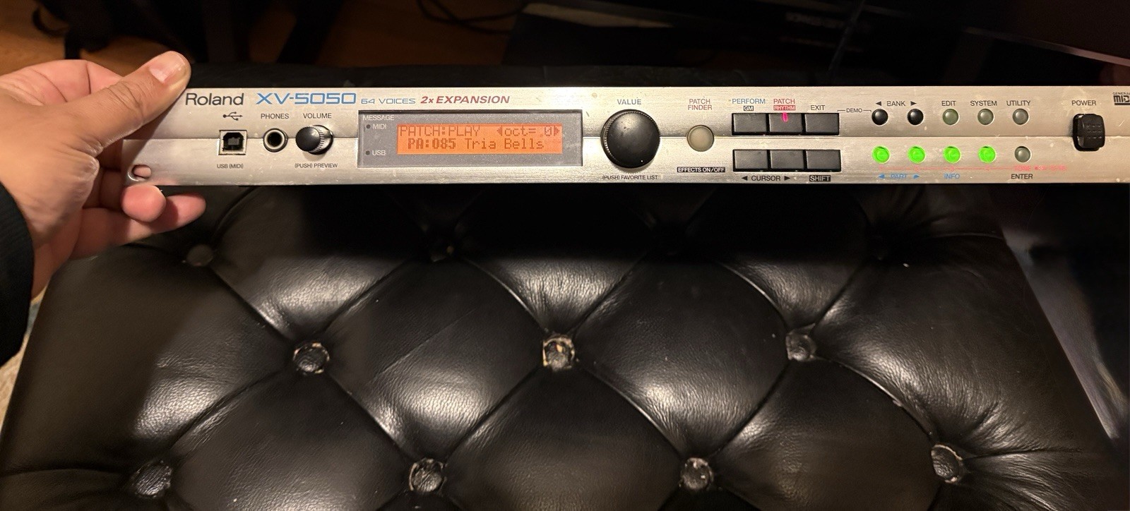 Roland XV-5050 64-Voice Synth Module xv5080 1-unit rack-module