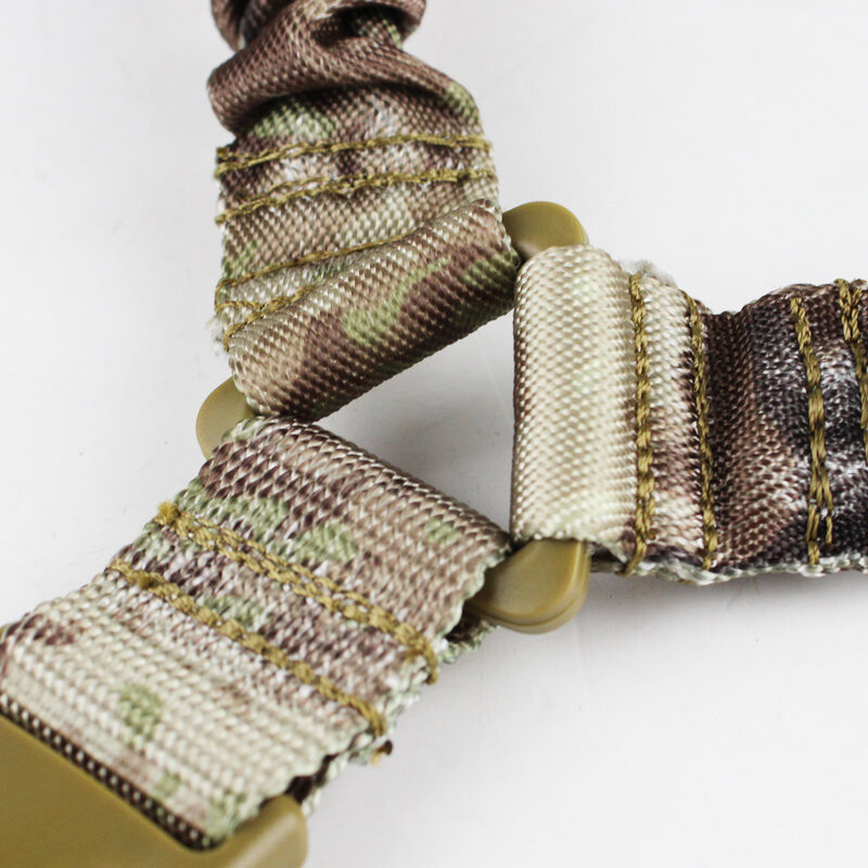 WST Tactical Single Point Sling Bungee Adjustable Quick Hook Rifle Sling Hunting