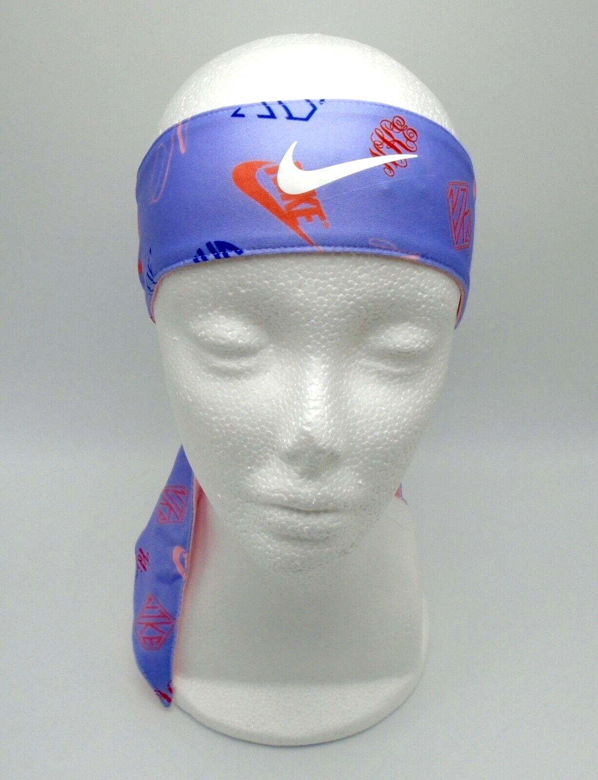 Nike Dri-Fit Head Tie Youth Reversible Printed Purple Pulse/Arctic Punch/Lapis