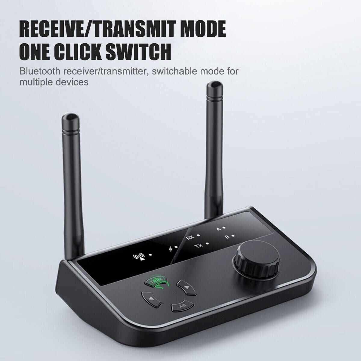 Long Range Bluetooth 5.3 Transmitter Receiver For TV Home Stereo Audio Adapter