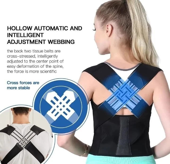 Back Brace Posture Corrector for Women and Men, Shoulder Straightener Adjustable