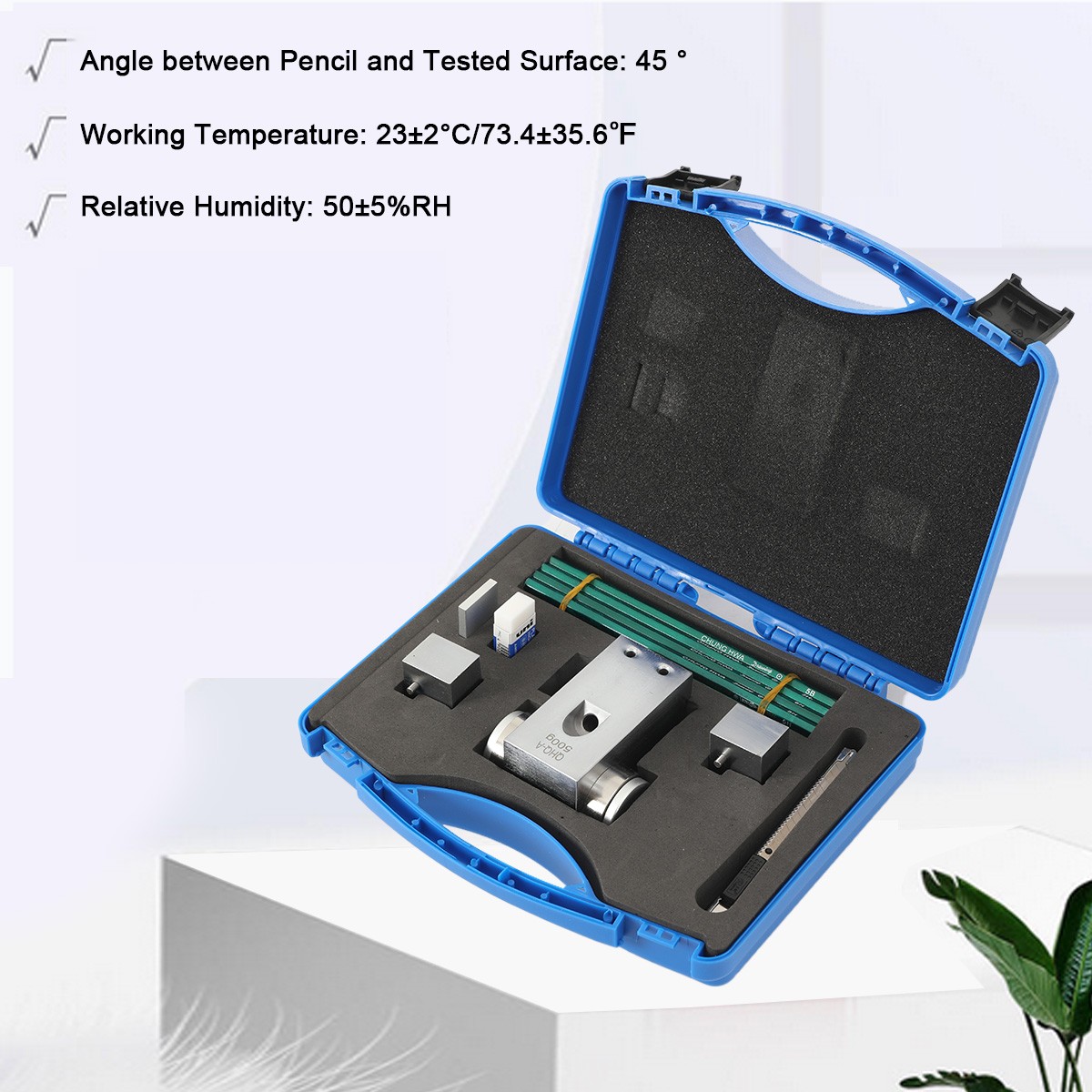 Pencil Hardness Test Pencil Hardness Tester with Load Weight 1000g 750g 500g