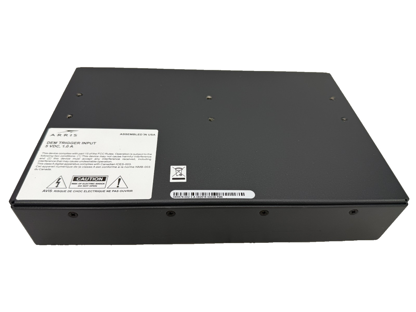 Arris DigiCipher Event Manager DEM Trigger Input Module