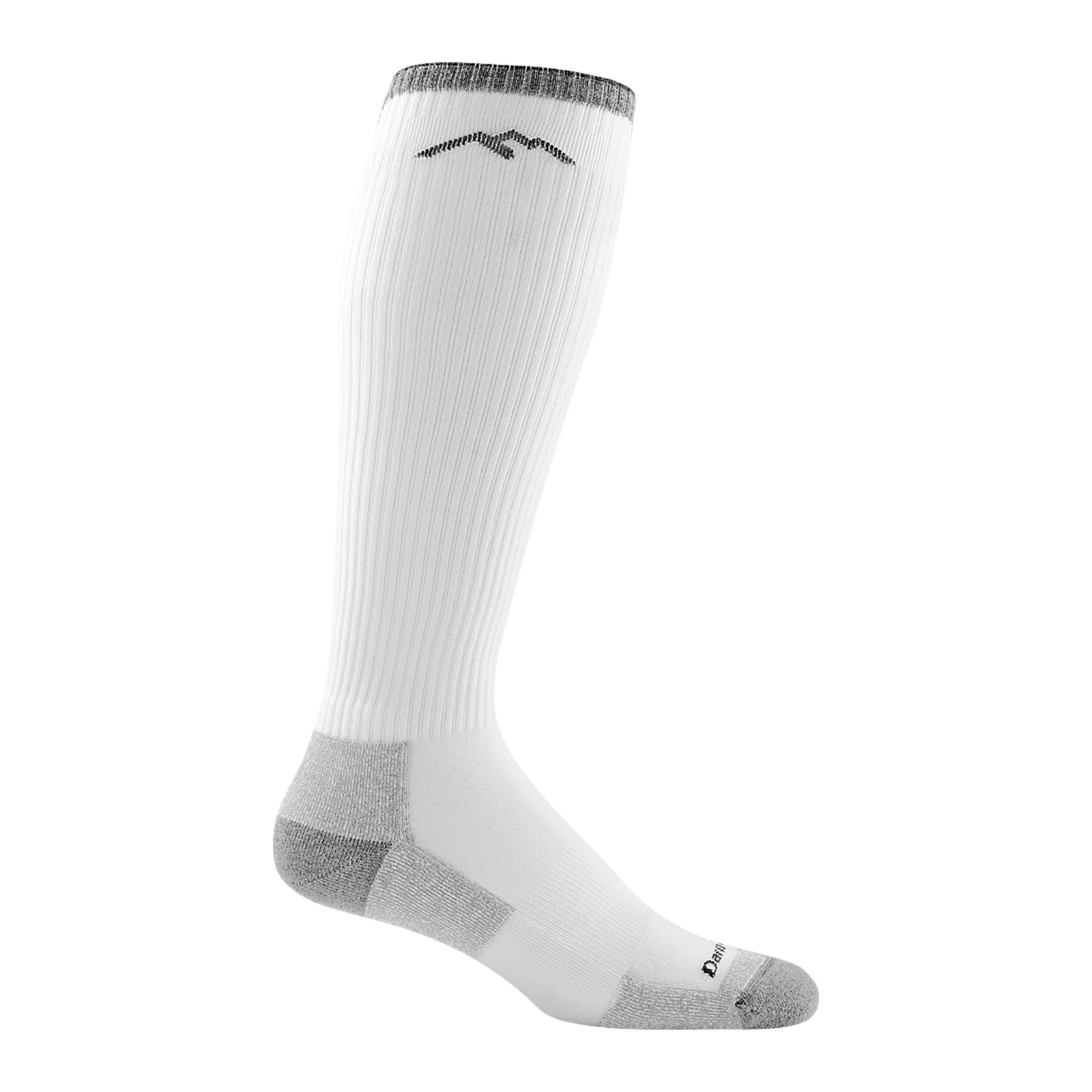 DARN TOUGH 2008 Men's Westerner OTC Light White, Work, Cowboy Boot, Chore Sock