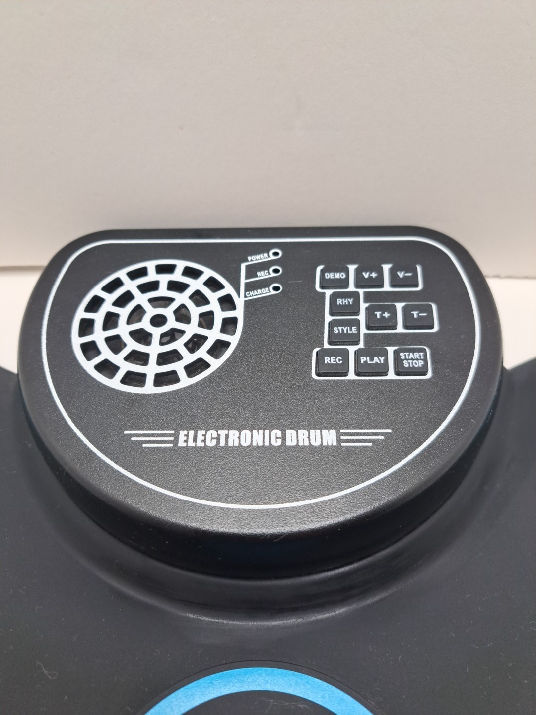 Electronic Drum Set 9 Drum Practice Pad with Headphone Jack Rollup Pad