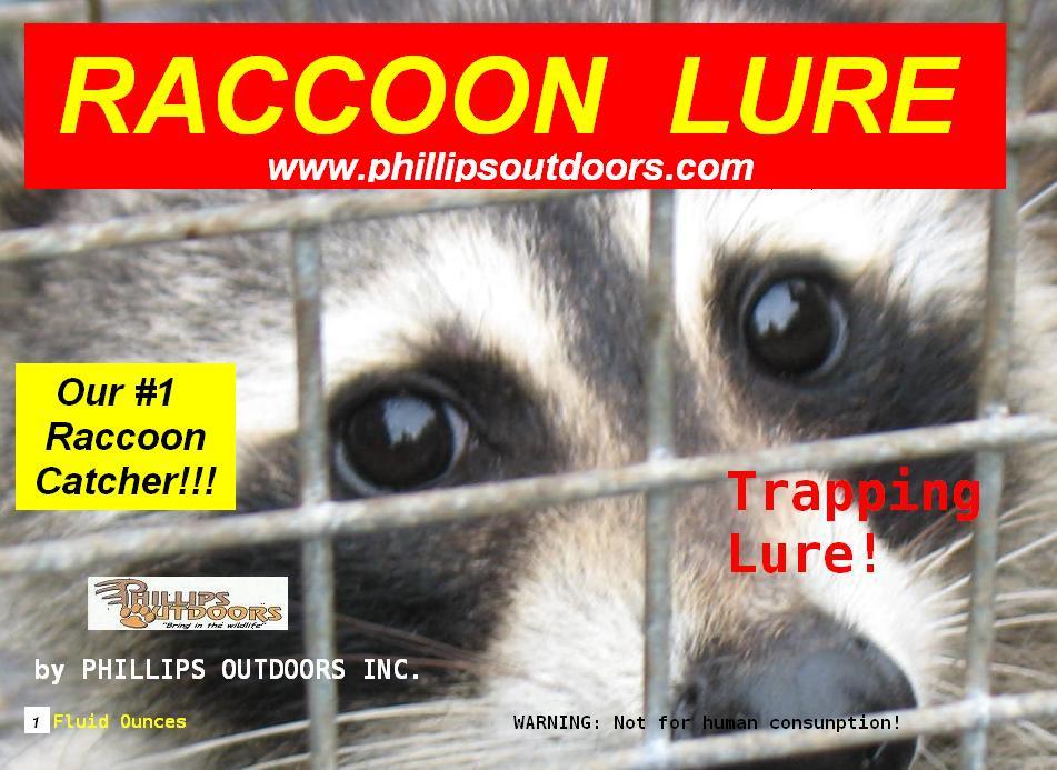 RACCOON LURE 1oz. for Trapping