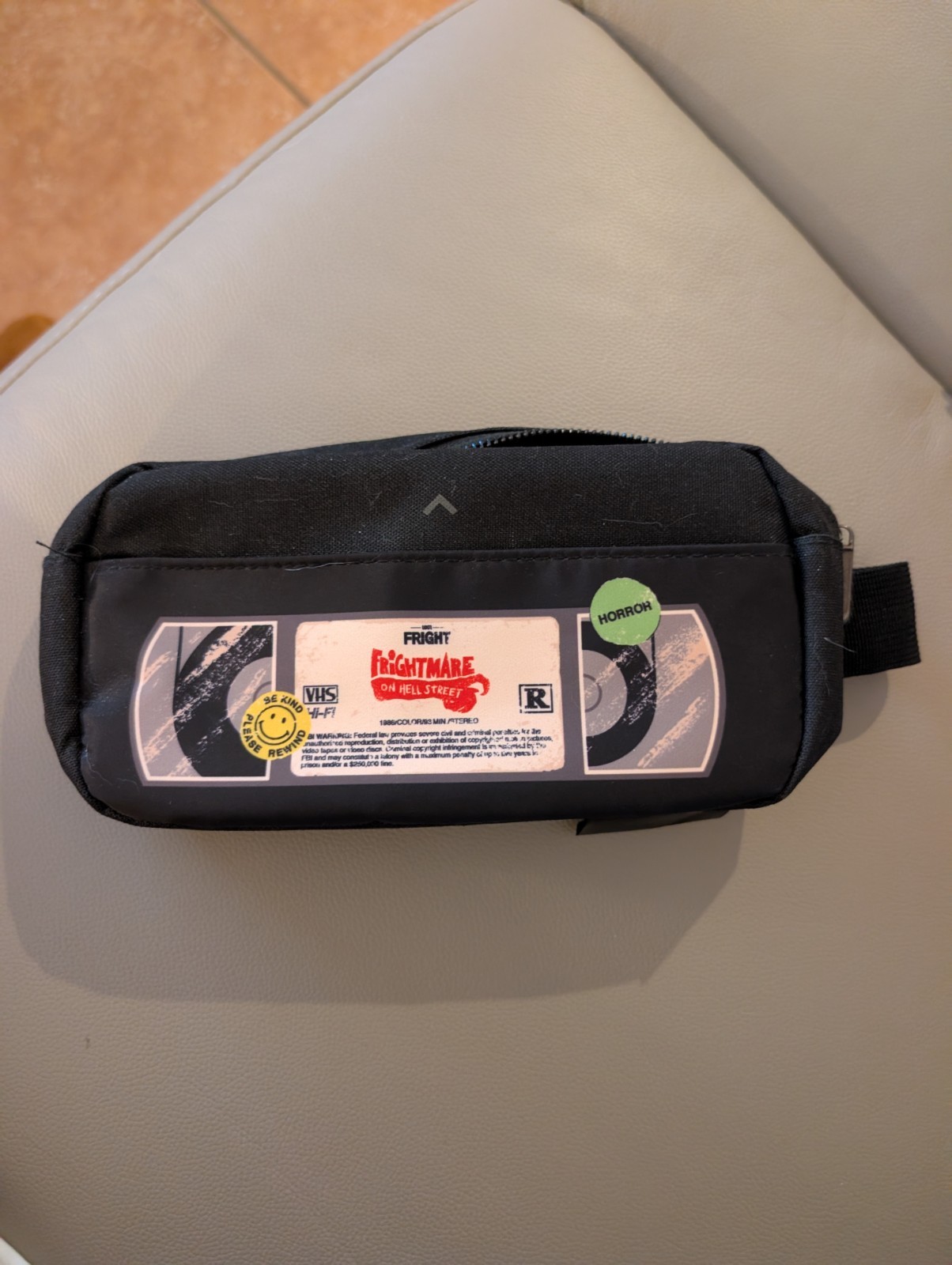 Loot Fright Crate Fanny Pack Frightmare on Hell street VHS New Horror New Retro