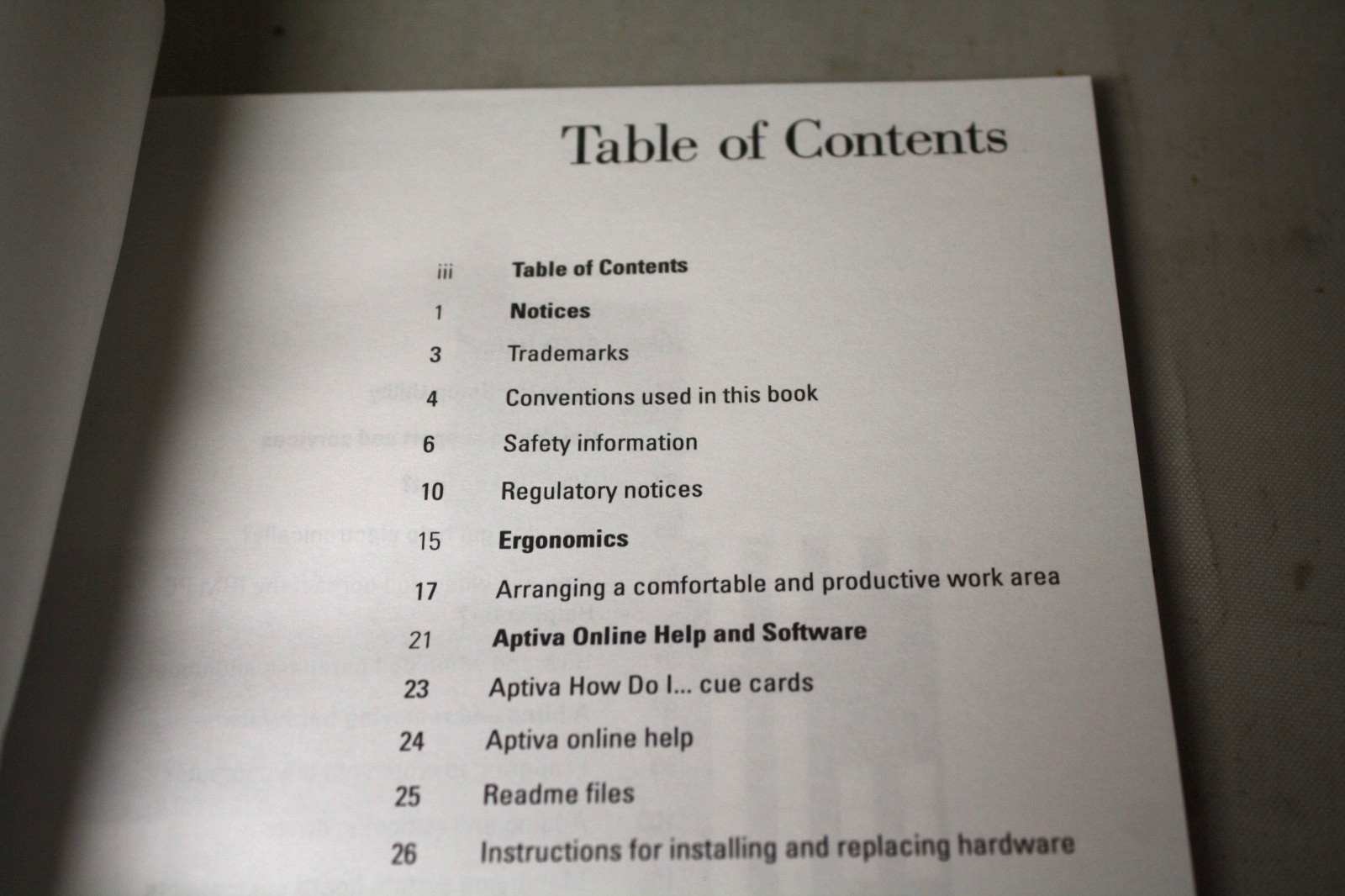 Vintage IBM Aptiva PC Reference Guide ~ Troubleshooting ~ Information ~ Help