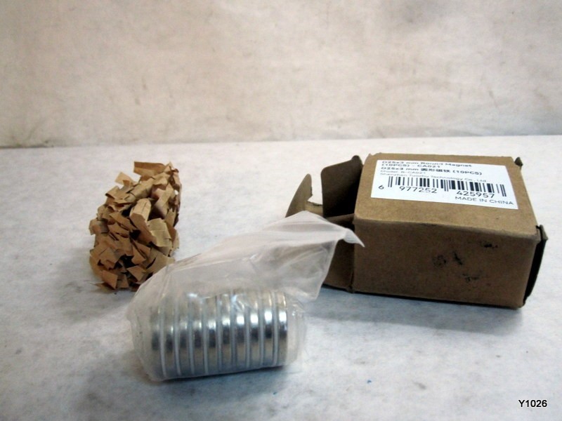 D25x3 mm Round Magnet (10PCS) - CA021