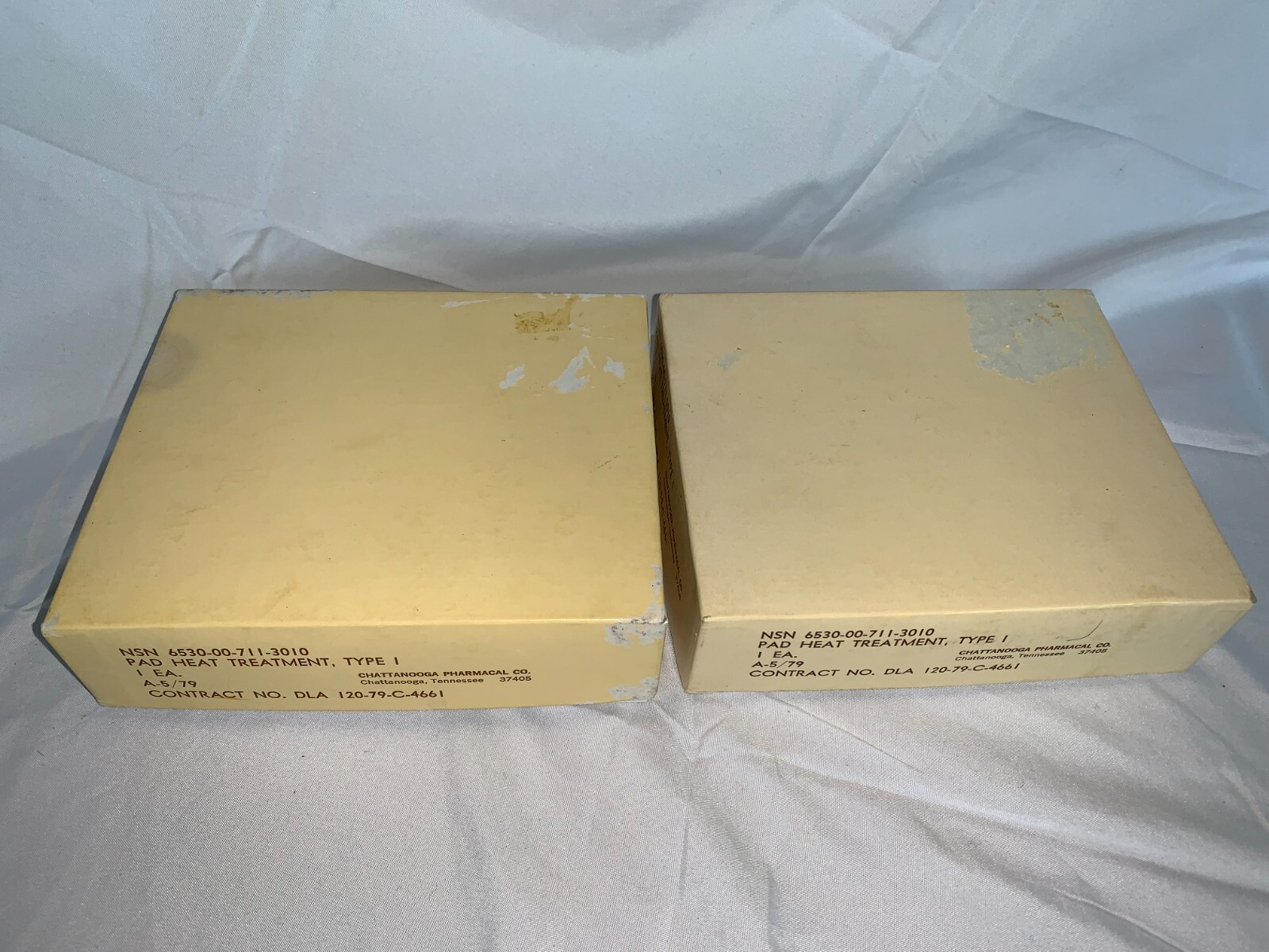 RARE 2 NOS VTG 1979 Chattanooga Hydrocollator Moist Heat Standard Size 10X12"