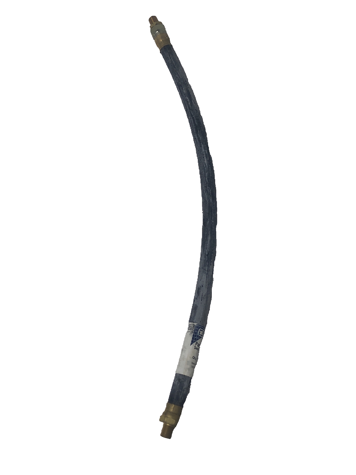 Tectran 16124 24" Hose Assembly; 3/8" ID 1/4" FXD 1/4" SWVL