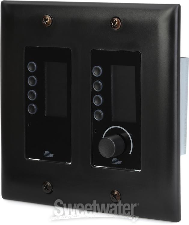 BSS EC-8BV Ethernet 8-button & Volume Controller - Black