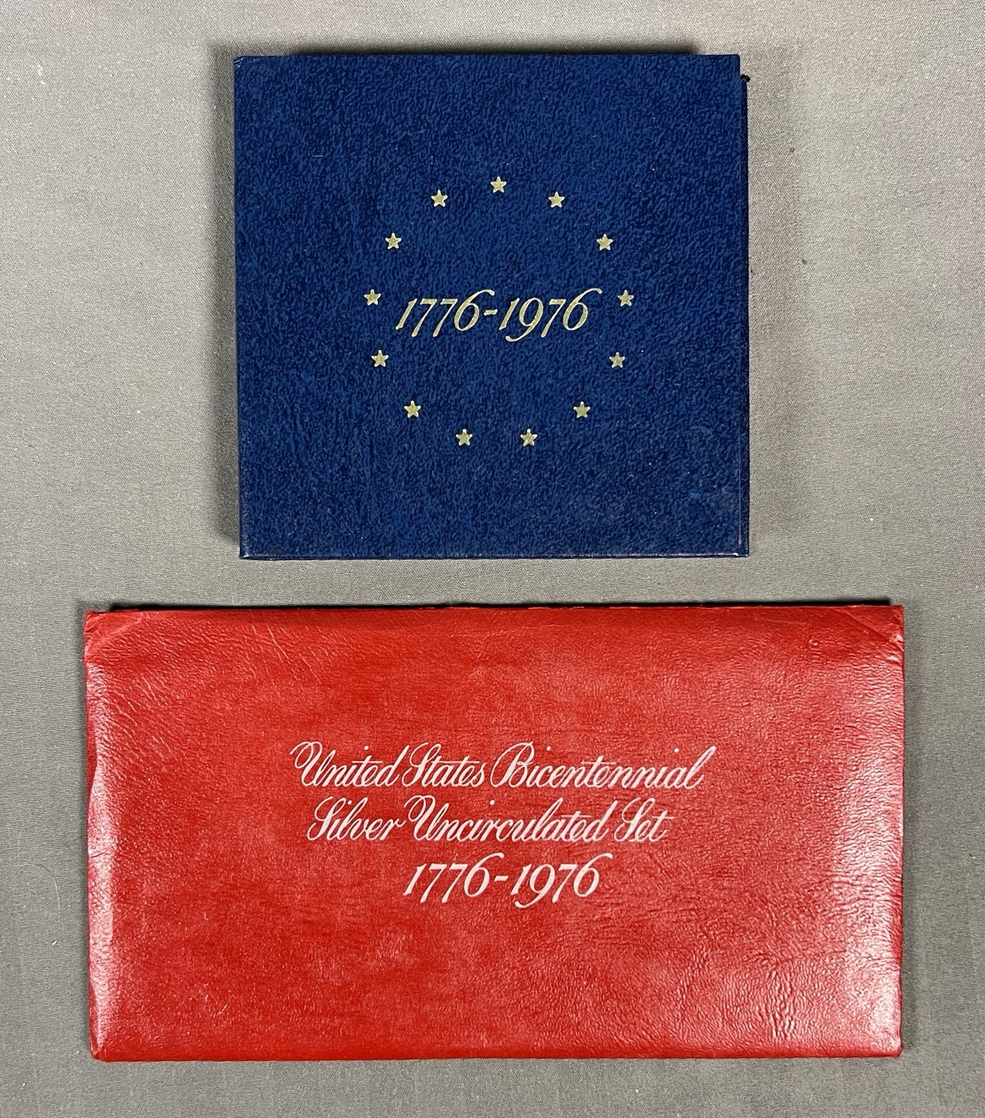1976 Bicentennial Silver Proof Set + Silver Uncirculated Set US Mint 40% 6 Coins
