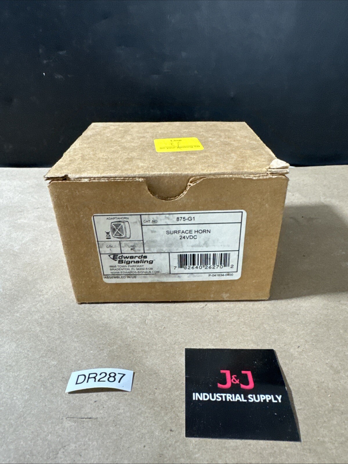 New Edwards Signaling Edwards Signaling 875-G1 Surface Horn 24VDC Warranty 🇺🇸