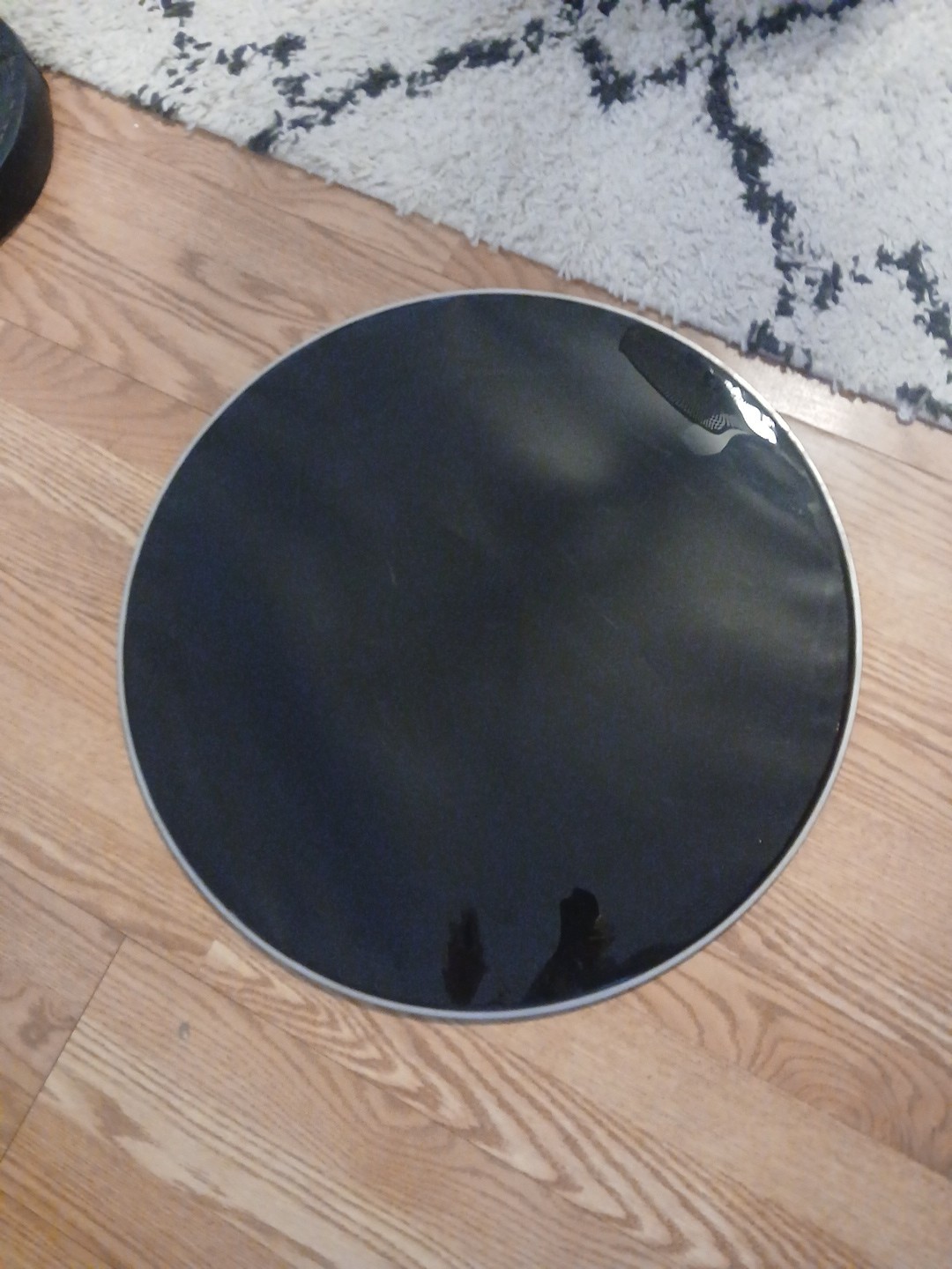 22" Black Resonate Bass Drum Head