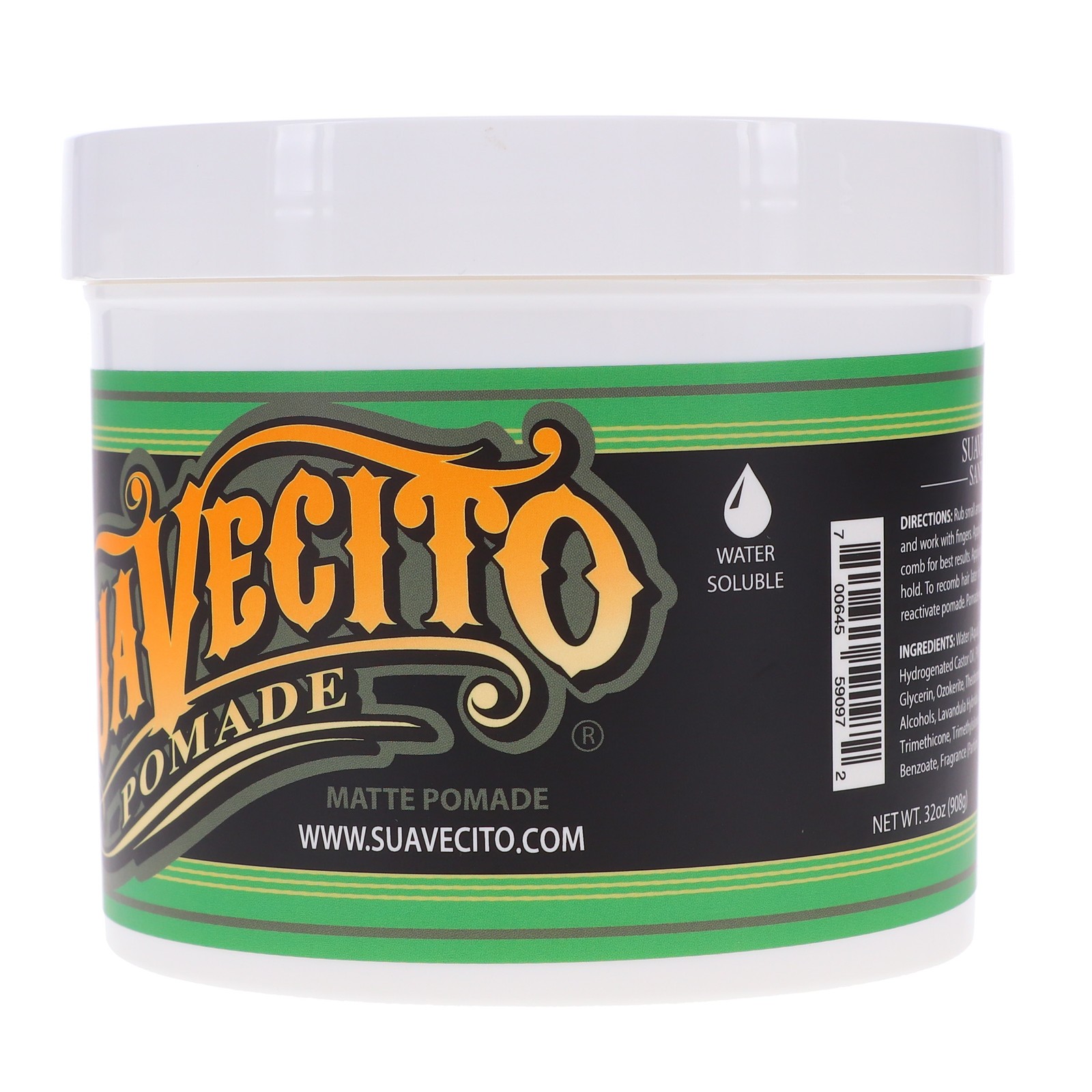 Suavecito Matte Pomade 32 oz