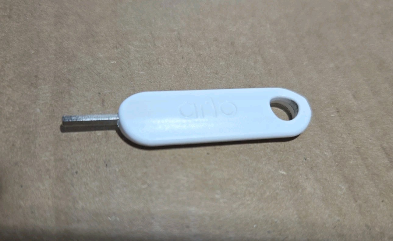 Arlo Anti-Theft Housing Security Key Very Good Working