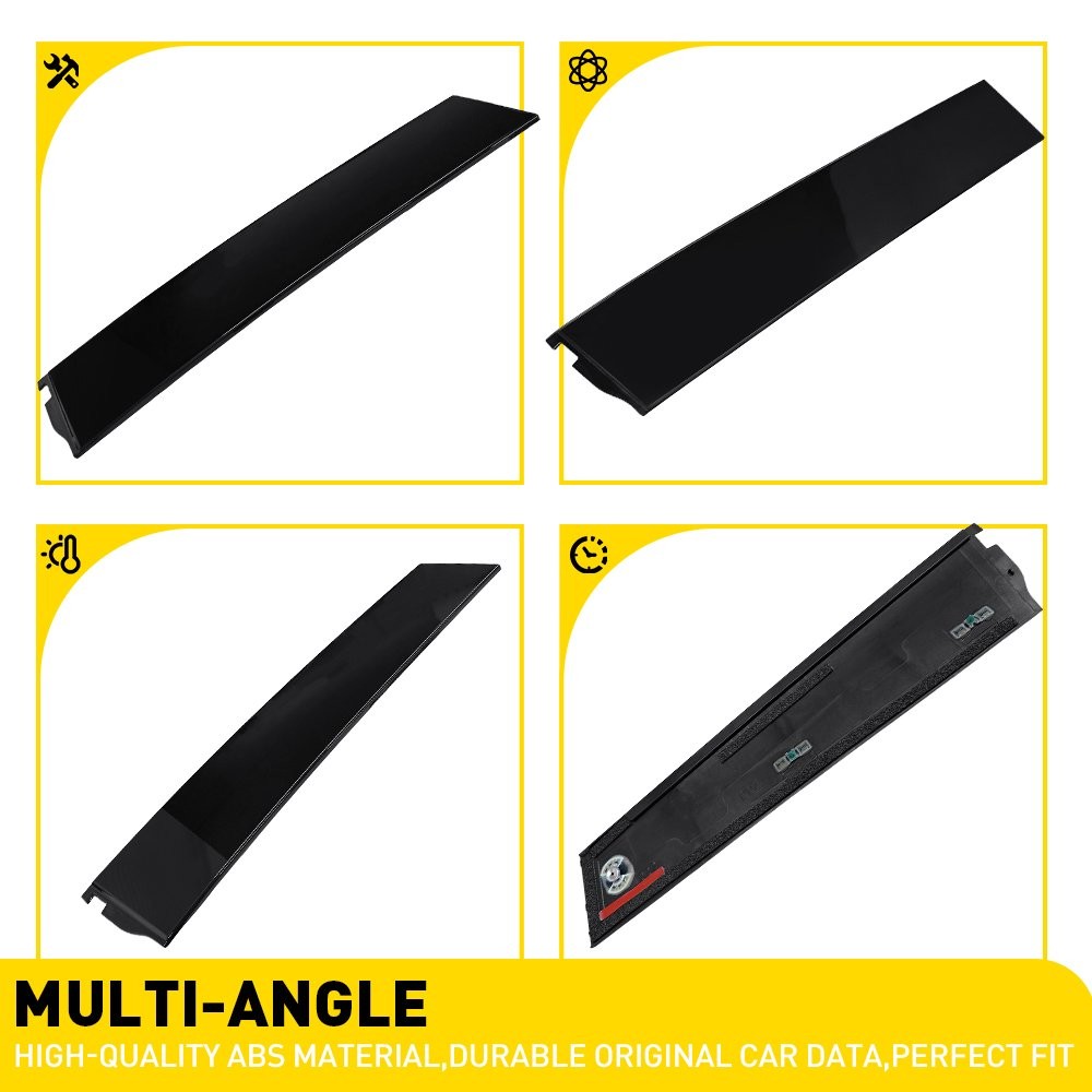 Rear Right RH B-Pillar Trim Molding Door Applique For 2015-18 GMC Yukon XL 1~10X