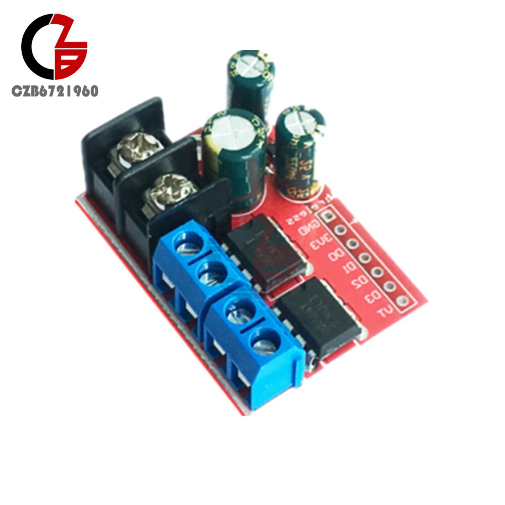 DC Motor Driver 5A Remote Control Dual H-Bridge PWM Speed Control Module Kit