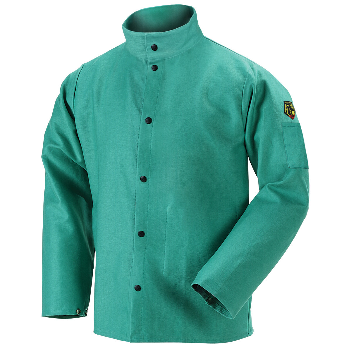 NEW Revco Black Stallion F9-30C 9oz. 30" Cotton FR Green Welding Jacket XL / 2XL